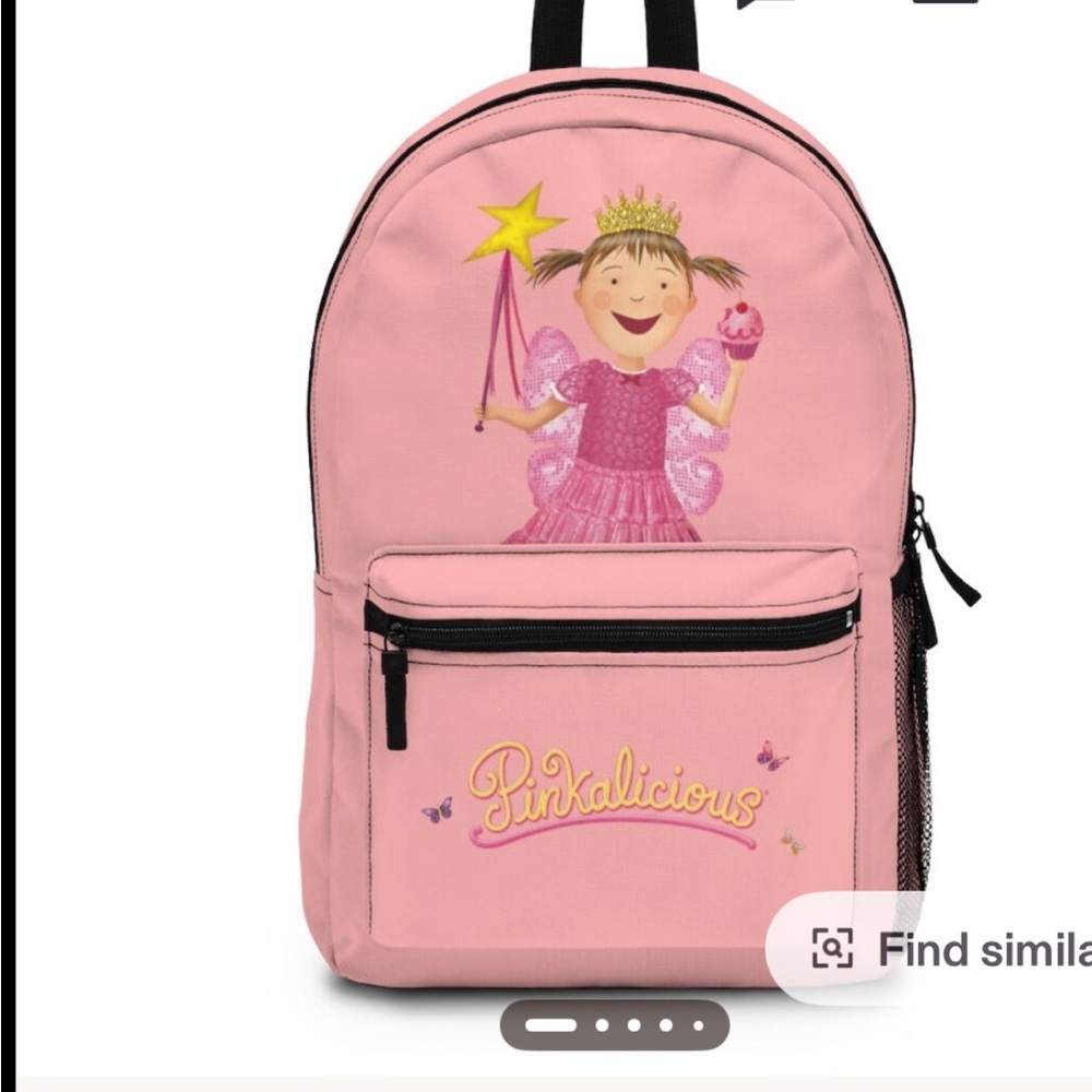 Pinkalicious Pink Kids Backpack